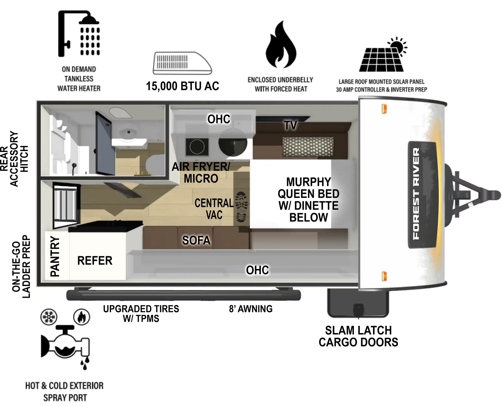 R Pod RP-153 Floorplan